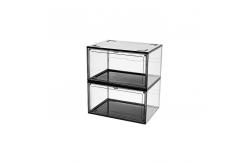 China Magnetic Plastic Acrylic Sneaker Display Case Stackable Transparent supplier