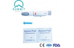 China Safety Blood Lancet Pen Adjustable Lancing Device With Painfree Technology supplier