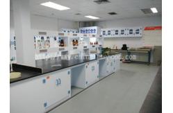 China Floor Mounted PP Lab Island Table supplier
