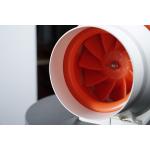 Quick and Easy Installation of Energy Inline Duct Fans for Improved Construction Site Ventilation for sale