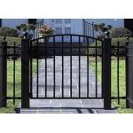 Stainless Steel Wrought Iron Metal Fence Gate For House for sale