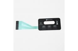 China IP65 IP67 Flexible Membrane Keypad Switch Polyethylene Terephthalate Material supplier