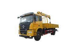 China Dongfeng 4x2 10ton Mobile Cargo Truck With GSQS Crane supplier