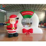 Manufacturer Strong Oxford Christmas Snowman Inflatable Christmas Lawn Decorations for sale
