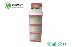 China 4C Offest Printing Cardboard Floor Displays Eco - Friendly Recyclable For Snacks supplier