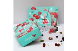 China Ecofriendly Vegetable Fruit Cardboard Boxes CMYK / Pantone Color supplier