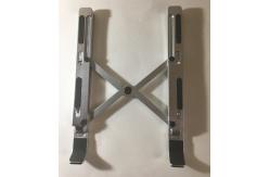 China Stamping Machining 4mm Macbook Pro Foldable Stand / Aluminum Ipad Holder supplier