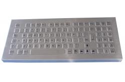 China 95 Keys Desktop Metal PC Keyboard With Numeric Keypad And Function Keys supplier