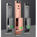 Glomarket Tuya Digital Smart Lock Fully Automatic Biometric System Security Fingerprint 3d Face Recognition Password Door Lock for sale
