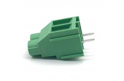 China HQ635 2 Poles Busbar Pcb Screw Terminal Block 6.35/7.62mm Pitch supplier