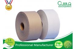 China Logo Printed Reinforced Gummed Kraft Paper Tape 70CM Width Strong Viscosity supplier