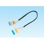 10 Pin 160mm Flat Flex Ribbon Cable 0.5mm 1.0mm Normal Pitch With Black Acetic Acid Cloth for sale