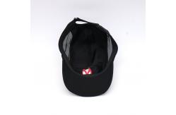 China Curved Brim Contrast Stitching Camper Cap Medium Brim Length supplier