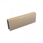 Decorative Aluminum False Ceiling , U Shaped Metal Baffles Ceiling  For Wall / Garage for sale
