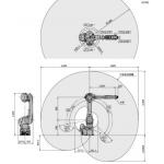 RS025N Multi Functional Robotic Arms For Automation With E02 Controller