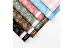 China Direct Mixed Pulp 50g Waterproof Flower Wrapping Paper with Rose Printed Bouquet Design supplier