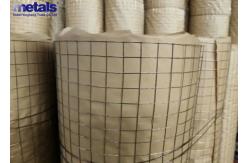 China Square Hole Galvanized Welded Wire Mesh Panels 3X100m For Building supplier