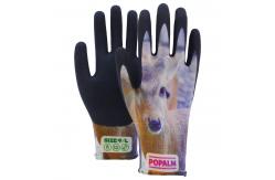 China POPALM Garden Gloves Stylish Strong Safe Precision Fit With Latex Grip supplier