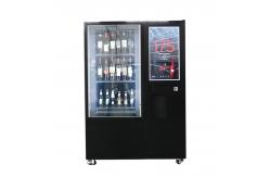 China Red Wine Beer Bottle Whiskey Vending Machine With Elevator Lift System supplier