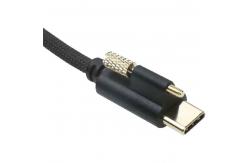 China Alvin's Locking USB C Cable for Blackmagic Pyxis URSA 10Gbps 20in supplier