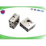 A290-8111-X751 Stainless Steel Fanuc Wire EDM Wear Parts 55x51x26T Guide Block for sale