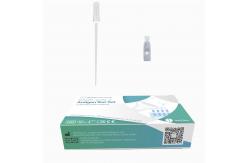 China 99% Accuracy SARS-CoV-2 Antigen Self Test Kit 70mm 1 Test/Box supplier