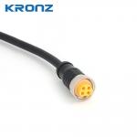 7/8 Connector With 4×0.15 (4×16AWG) Wire Gauge And IP67 Waterproof Circular Connectors for sale