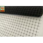 Black Color Anti Mole Mesh , Plastic Mole Netting For Gardens / Turfed Areas for sale