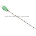 Penetration K Type Thermocouple Probe Diameter 0.5 1.0 1.5mm With Pointed Tip for sale