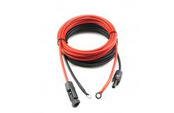 China 10 AWG Tinned Copper Solar Panel Extension Cable Wire With Connectors PV supplier