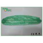 Oil-Proof Disposable Plastic Arm Sleeves Flexible With Polyethene Material Approved MDR CE for sale