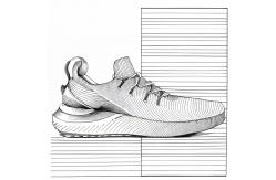 China Comfortable Personalized Running Shoes MD Outsole Synthetic supplier