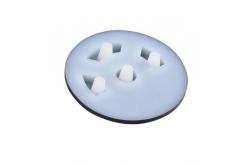 China Antiwear 60 Shore A Circular Epoxy Silicone Volume Control Buttons supplier