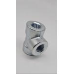 Thread Nickel Plated Brass 1/8 Inch Female Reducing T