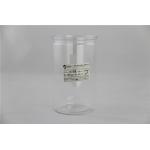 Powder Clear transparent Plastic Cylinder Packing box , PET canister 800ml for sale