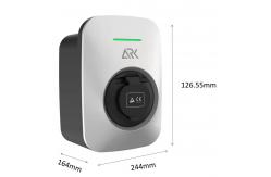 China 1 Phase AC EV Charger Remote Control Natural Cooling IP54 supplier