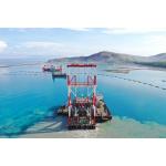 Dry Method Bottom Feed Vibroflot With Boat Vibro Bottom Stone Column Pile Device for sale