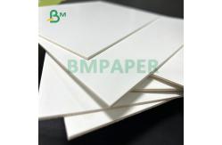 China 61 x 86cm Bleached 500gsm 600gsm Cellulose Board Sheet For Cosmetics Boxes supplier