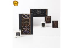 China Luxry Gold Pattern Printing Customized Design Cardboard Fragance Packaing Perfume Box supplier