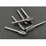 Cylindrical Shape Tungsten Carbide Rotary Burr With Silver Welding for sale