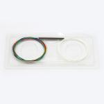 1x2 0.9mm 1mtr Plastic Box Packing Fiber Optic PLC Splitter for sale