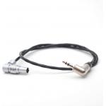 Timecode Cable 45cm for Tentacle Sync 3.5mm Audio Plug to Lemos 9pin Red Komodo Compatible for sale