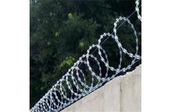China 450mm Diameter Barbed Razor Wire For Protective Construction supplier