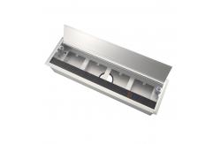China 500mm Length Soft Closed Computer Desk Grommet Retractable Cable Management supplier