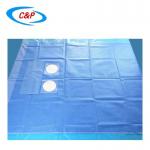 Single Use Femoral Radial Angiography Drape With Dual Windows for sale
