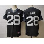 Mens Iowa State Cyclones #28 Breece Hall  2020 Black NCAA College Football Jersey for sale