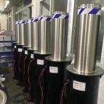 304 Stainless Steel Rising Security Bollards Telescopic Anti Collision for sale