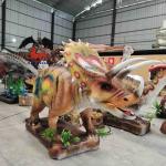 Bespoken  Amusement Park Eyes Blinking Dinosaur Triceratops Model