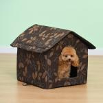 Outdoor Waterproof Oxford Cloth Non Slip Pet House Bed For Stray Cat Dog Tent for sale