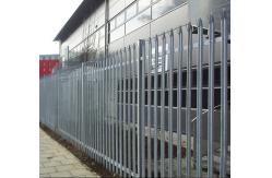 China Assembled 2.4 M High Palisade Security Fence / Galvanized Steel Palisade Fencing supplier